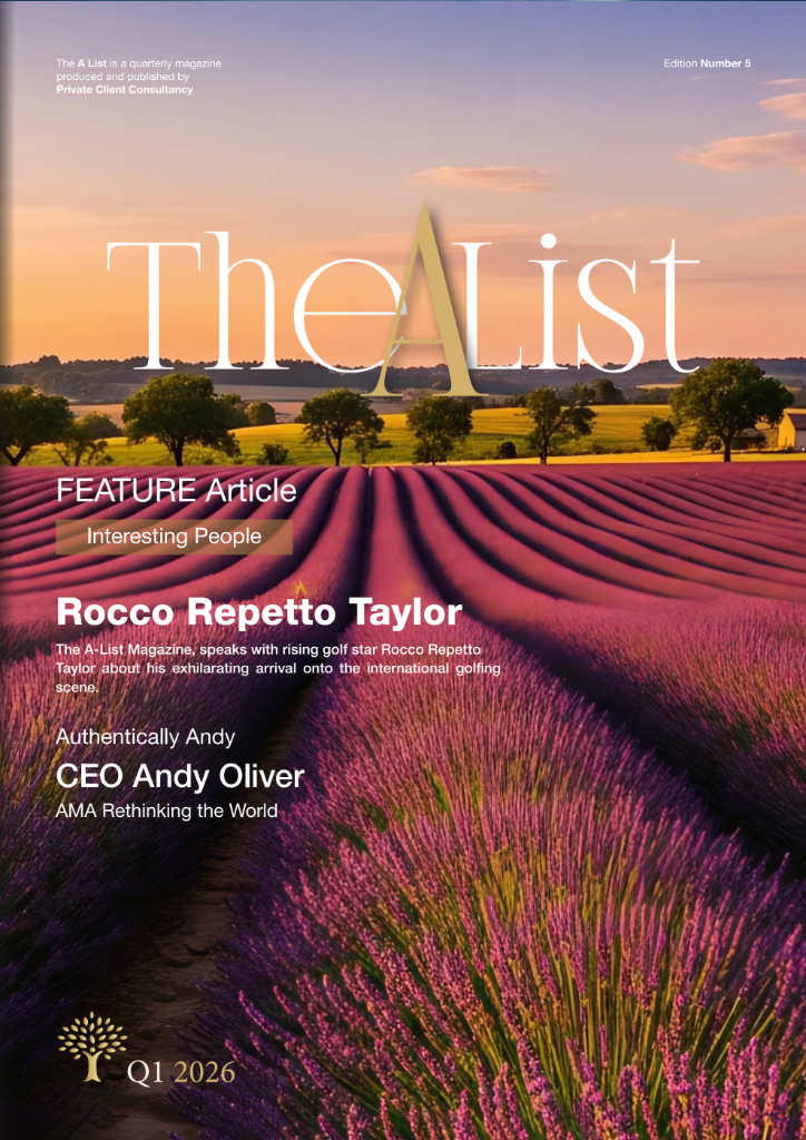 The A-List Magazine Q1 2026 - Main Cover